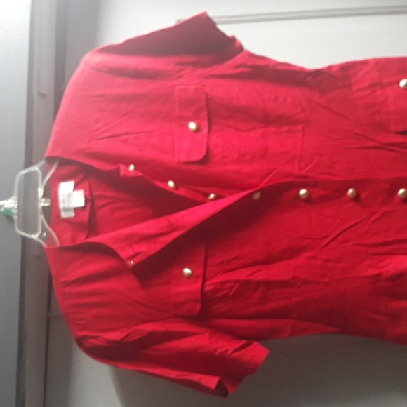 Argentine Boutique Silk Dress Sz 10 - Picture 3 of 10